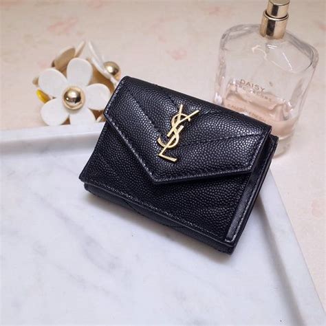 ysl vertical wallet|ysl wallet dupe.